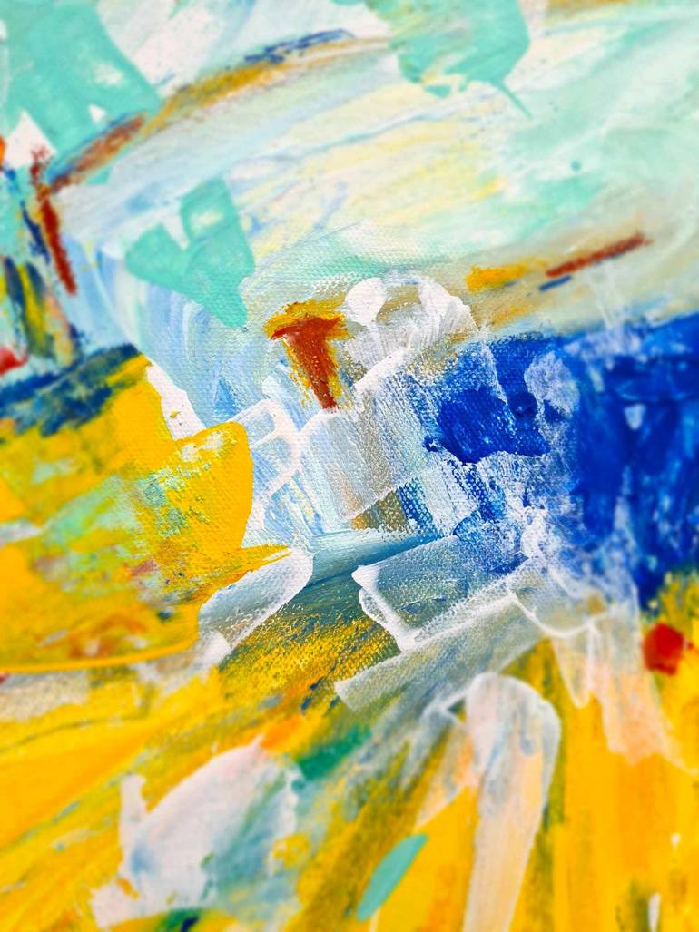 Original Abstract Expressionism Performing Arts Painting by Marian Gorin