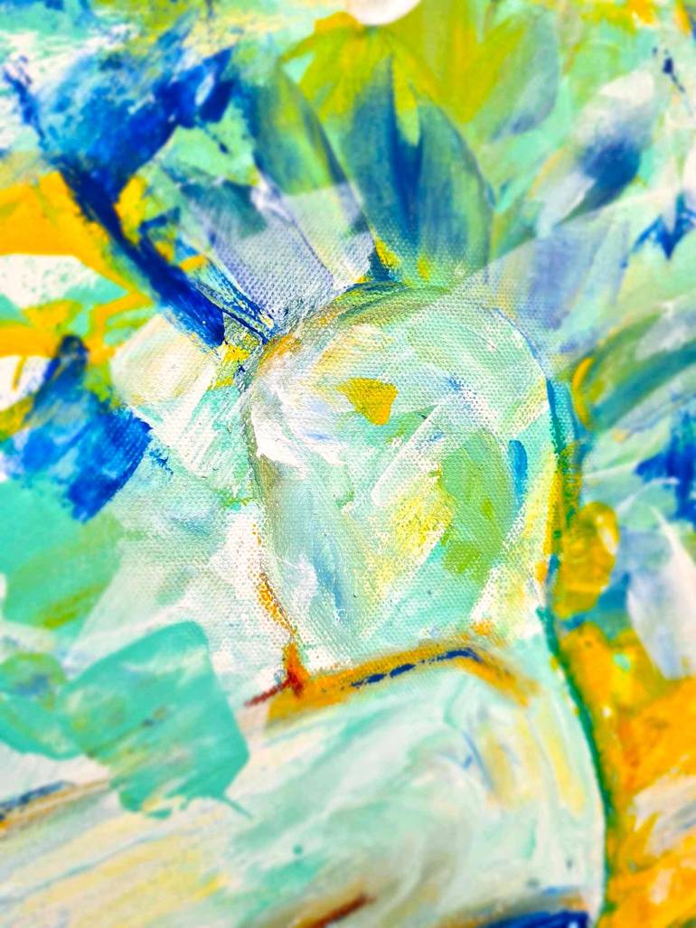 Original Abstract Expressionism Performing Arts Painting by Marian Gorin