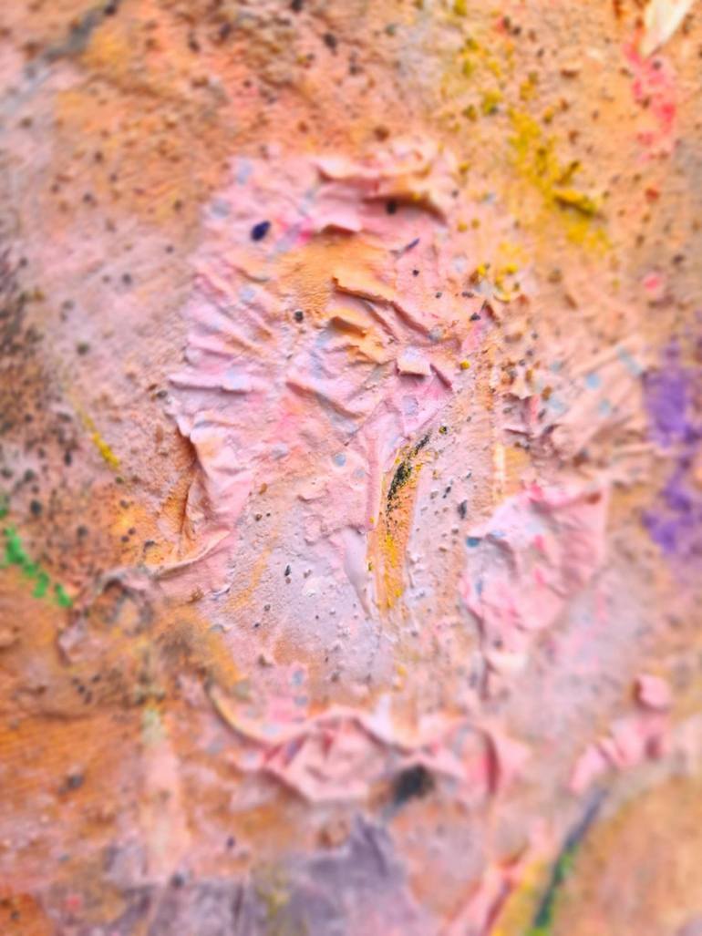 Original Abstract Expressionism Abstract Painting by Marian Gorin