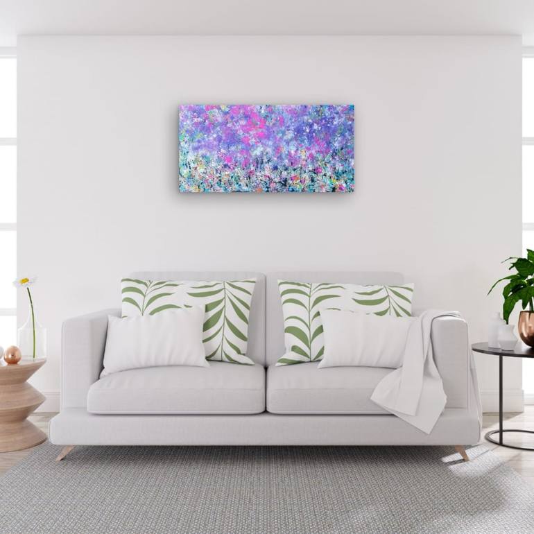 Original Color Field Painting Abstract Painting by Marian Gorin