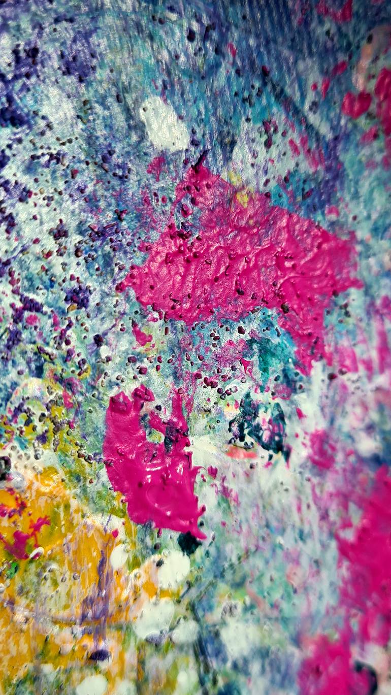 Original Color Field Painting Abstract Painting by Marian Gorin