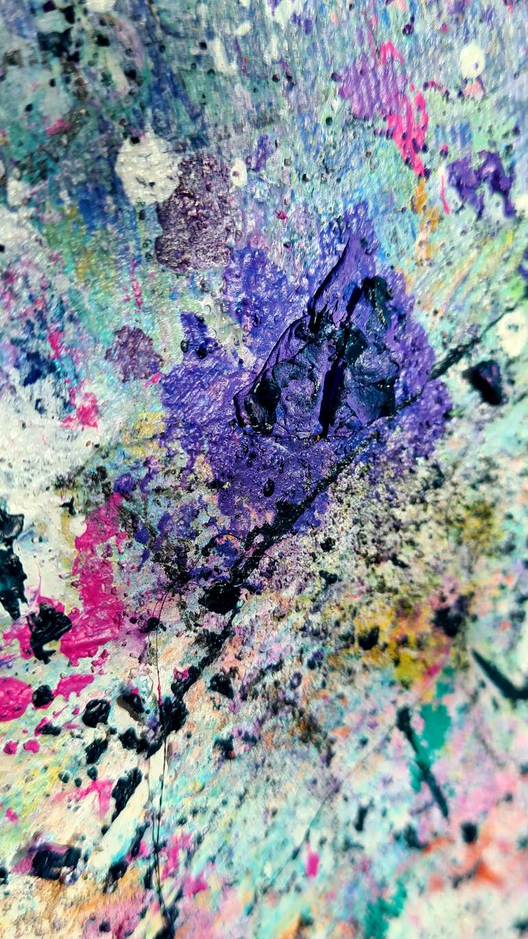 Original Color Field Painting Abstract Painting by Marian Gorin
