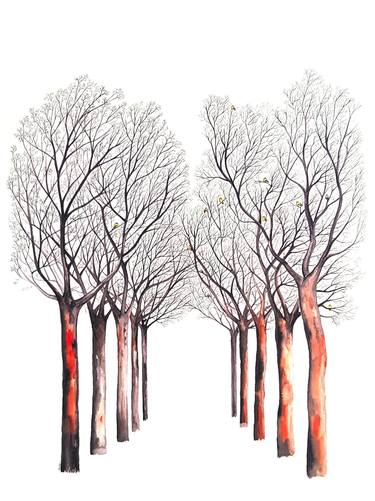 Print of Tree Paintings by Marian Gorin