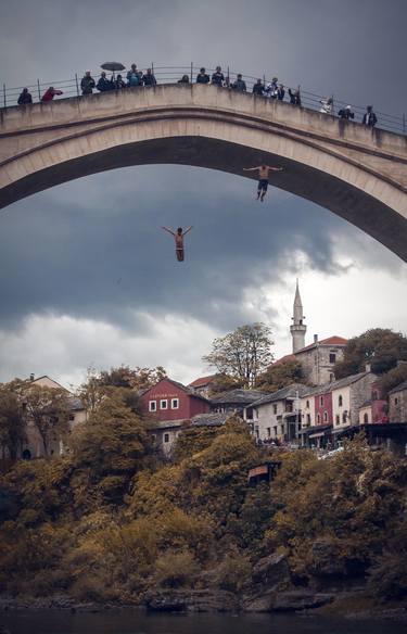 Jump off the Old Bridge, Mostar - Limited Edition 1 of 25 thumb