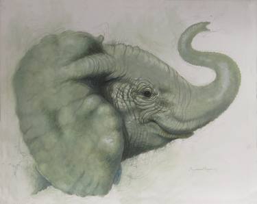 Baby Elephant Study thumb