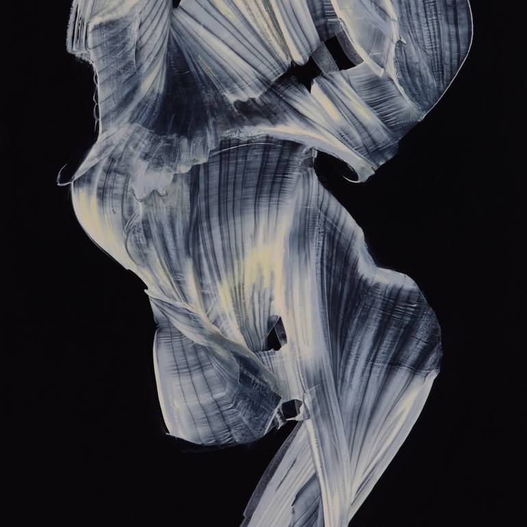 Original Conceptual Abstract Painting by Elitsa Baramó