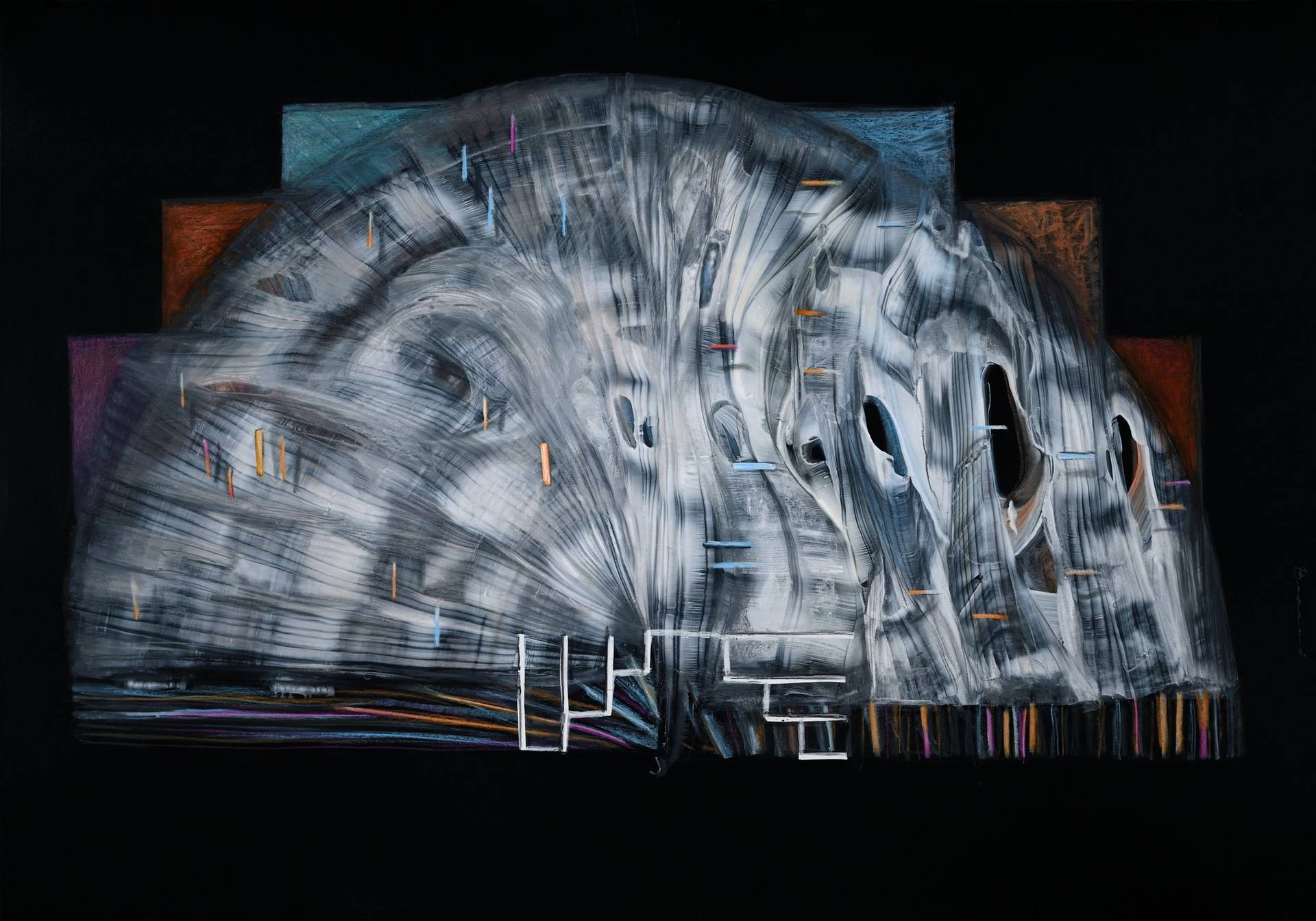 The Skaian Gates /Palindrome/ Painting by Elitsa Baramó Saatchi Art