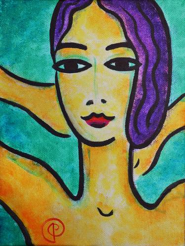 Original Women Paintings by Margarita Felis