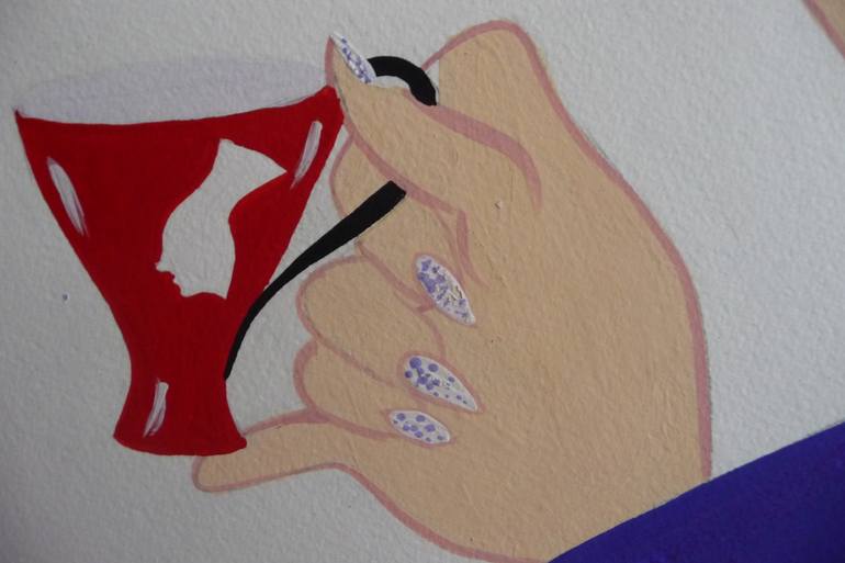 Original Illustration Women Drawing by Pauline Binoux