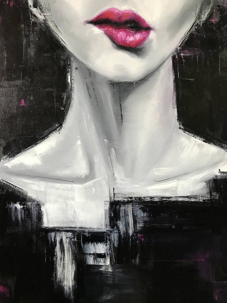 Original Conceptual Women Painting by Elena Ivaniuk