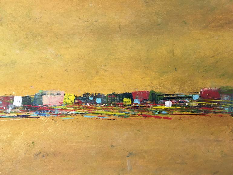 Original Abstract Landscape Painting by Ed  T Eberle
