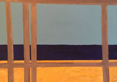 Original Abstract Beach Paintings by Ed  T Eberle
