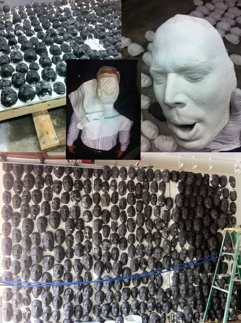 Original Figurative People Sculpture by Eric Johnson