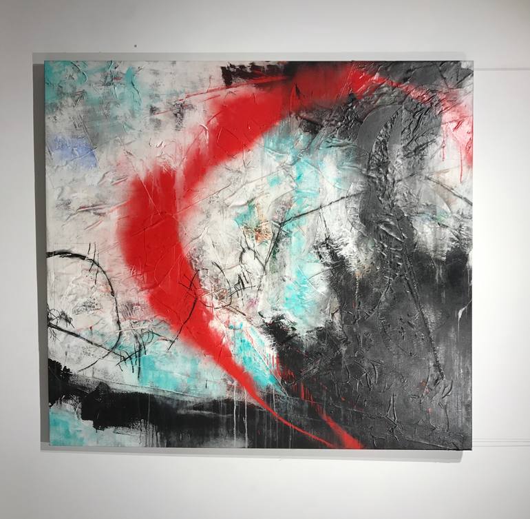 Original Abstract Painting by Nate Finch