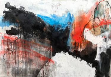 Original Abstract Expressionism Abstract Paintings by Nate Finch