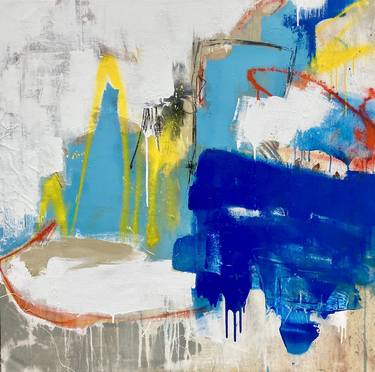 Original Abstract Expressionism Abstract Paintings by Nate Finch