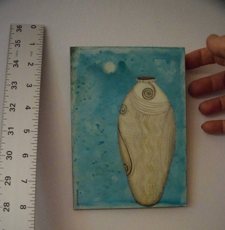 Original Abstract Still Life Painting by Laurie Goodhart