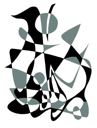 Print of Cubism Abstract Paintings by Picazzo -
