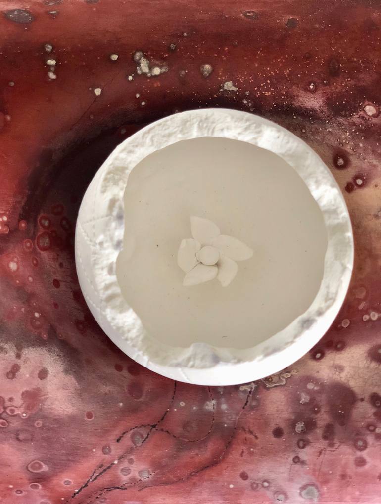 Original Abstract Expressionism Nature Sculpture by Shweta Mansingka