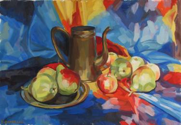 Print of Food & Drink Paintings by Kate Borcov