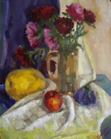 Print of Figurative Still Life Paintings by Kate Borcov