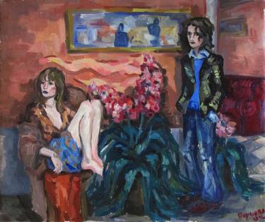 Print of Figurative Fashion Paintings by Kate Borcov