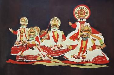 Print of Culture Paintings by Jatin Chatterjee