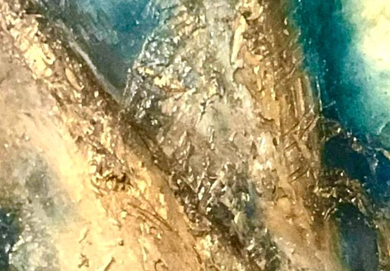 Original Abstract Expressionism Abstract Painting by Connie Song