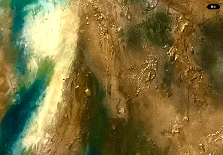 Original Abstract Expressionism Abstract Painting by Connie Song