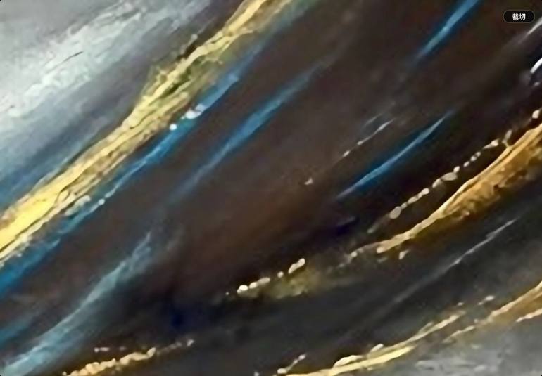 Original Abstract Expressionism Abstract Painting by Connie Song