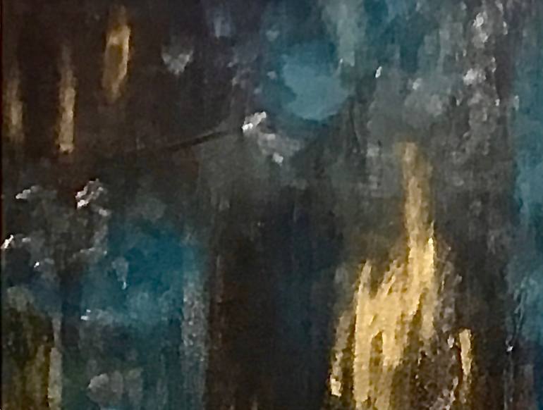 Original Abstract Expressionism Abstract Painting by Connie Song