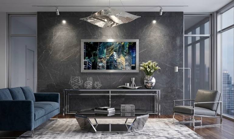 Original Conceptual Abstract Painting by Connie Song