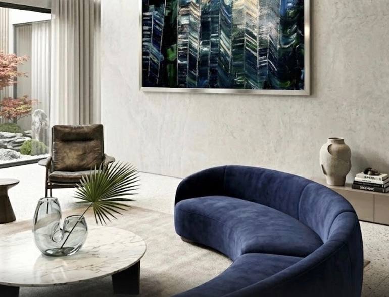 Original Conceptual Abstract Painting by Connie Song