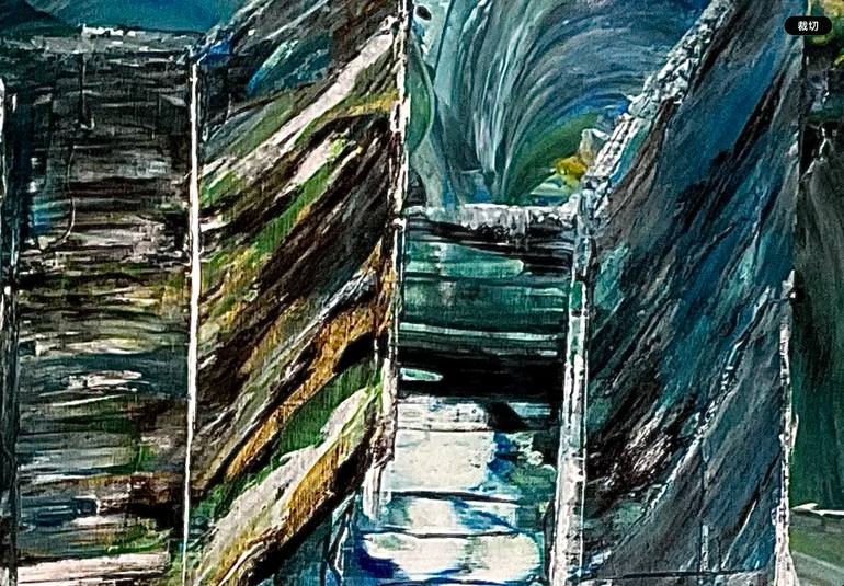 Original Conceptual Abstract Painting by Connie Song