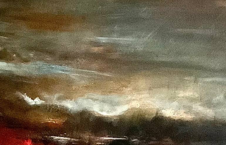 Original Abstract Landscape Painting by Connie Song