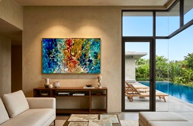 Original Abstract Expressionism Abstract Painting by Connie Song