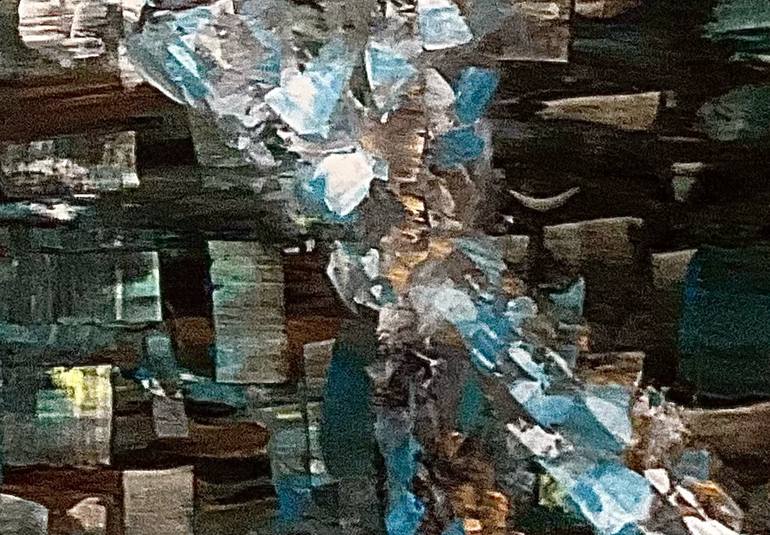 Original Abstract Expressionism Abstract Painting by Connie Song