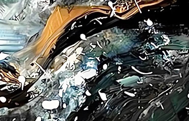 Original Conceptual Abstract Painting by Connie Song