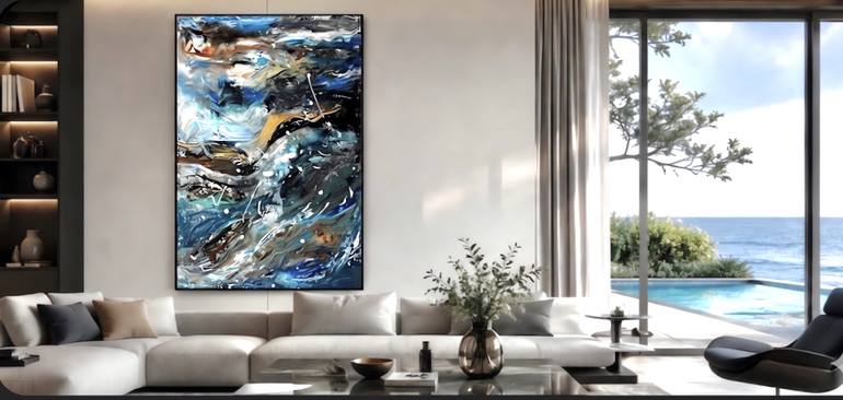Original Conceptual Abstract Painting by Connie Song