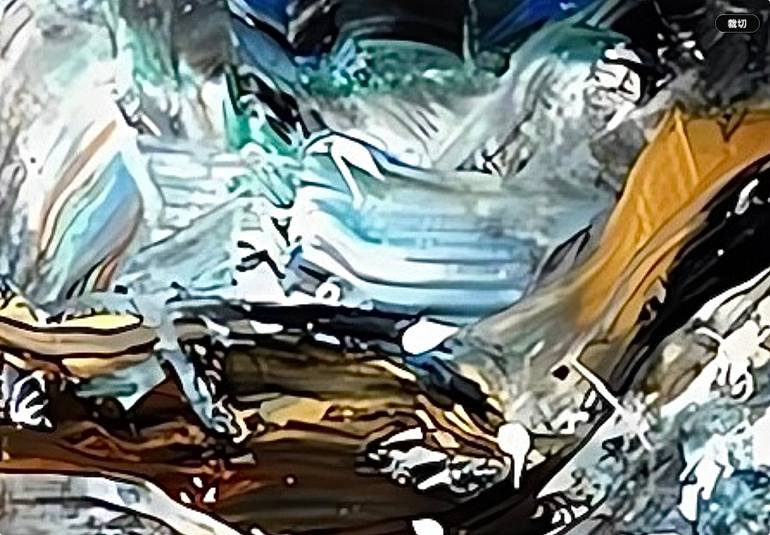 Original Conceptual Abstract Painting by Connie Song