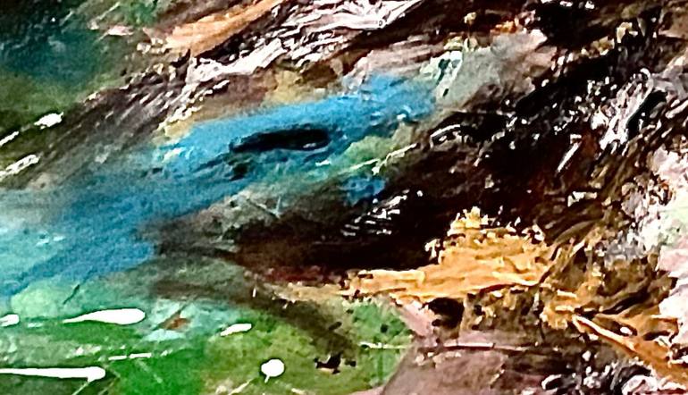 Original Conceptual Abstract Painting by Connie Song