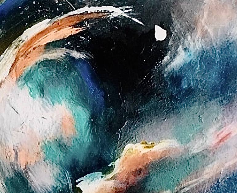 Original Abstract Expressionism Abstract Painting by Connie Song