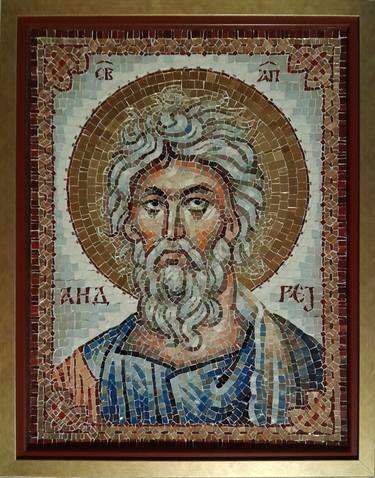 Mosaic of St. Andrew the First -Called Apostle thumb