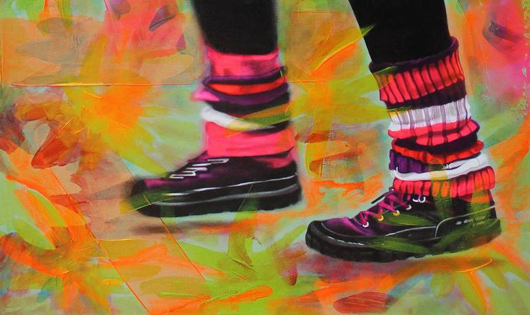 Original Contemporary Political Painting by Yalili Mora