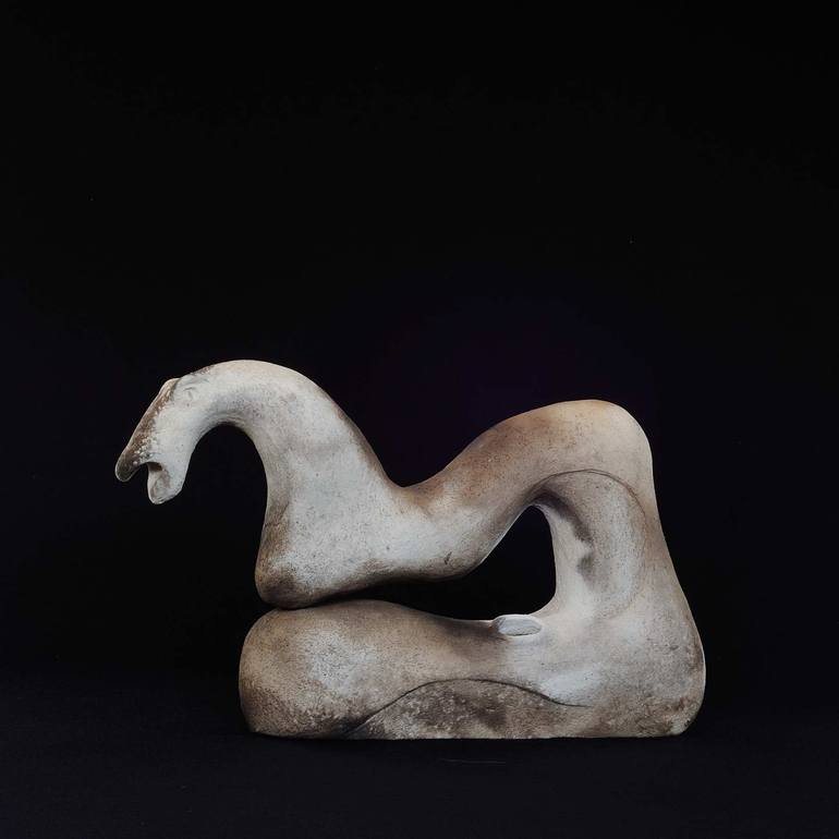 Original Contemporary Horse Sculpture by Joanna Wakefield