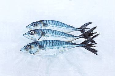 Print of Illustration Fish Printmaking by Graeme Perkins