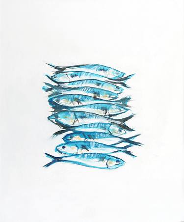 Print of Illustration Fish Printmaking by Graeme Perkins