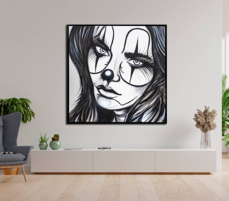 Original Portraiture Women Drawing by Xavier Wttrwulghe