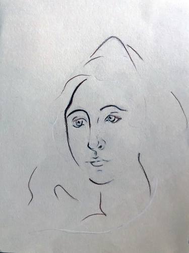 Print of Portraiture Portrait Drawings by Amy Severson
