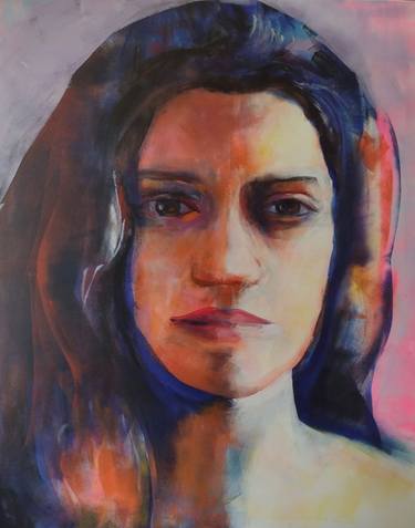 Print of Figurative Women Paintings by marina del pozo